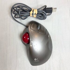 Logitech T-BB18 TrackMan Wheel Wired USB Trackball Mouse Tested